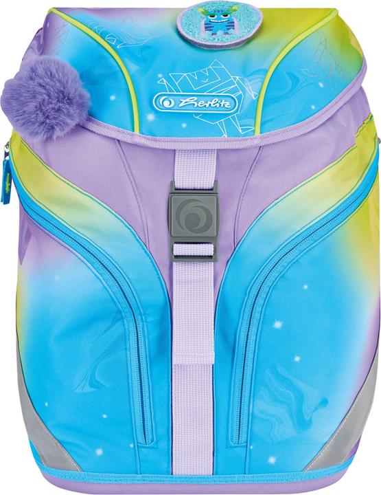 Actual product image Herlitz SoftLight Greenline Little Monster primary school satchel (18 l)