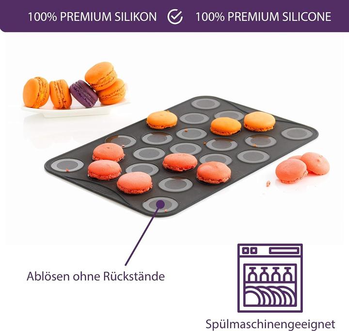 Produktbild Mastrad Macarons Backmatte Silikon