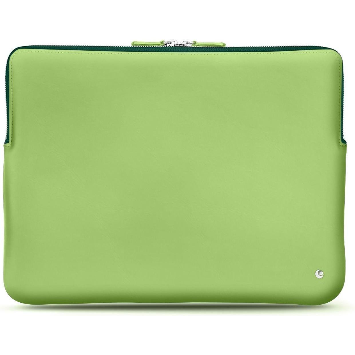 Noreve Lederhülle, Notebooktasche, Grün