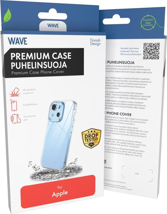 Actual product image Wave Premium Case -suojakuori, iPhone ÃƒÂ¤pinÃƒÂ¤kyvÃƒÂ¤ (Apple iPhone 14)