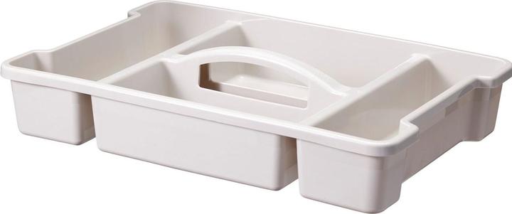 Storage Solutions 2er-Set Grosse Aufbewahrungsbox 16L mit Organizer & Deckel, transparent, stabil (29.20 cm, 16 l, 2x)