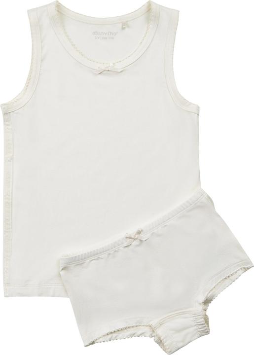 Image du produit Minymo Ensemble sous-vêtements fille blanc T. 92 (92)