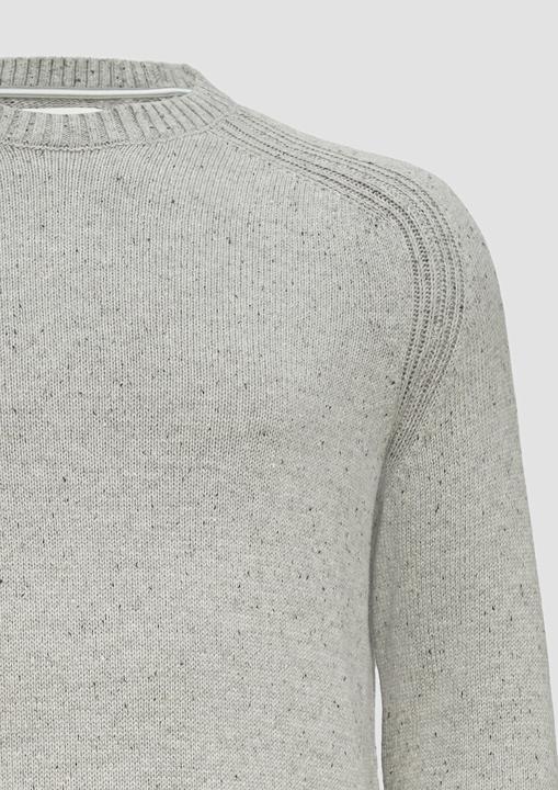 Produktbild S.Oliver Strickpullover Crew-Neck-Pullover mit Farbeffekt (3XL)