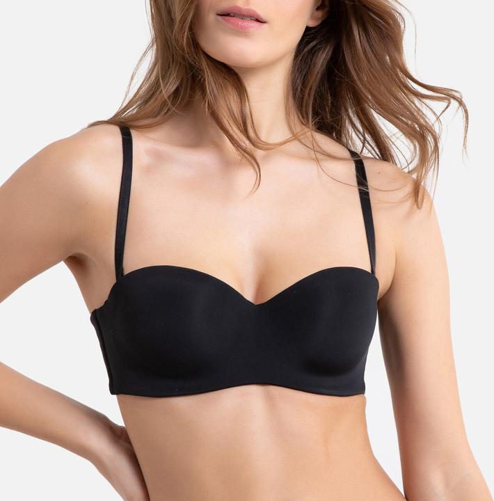 Actual product image La Redoute Collections Microfibre bandeau bra (Single pack, 80 B)