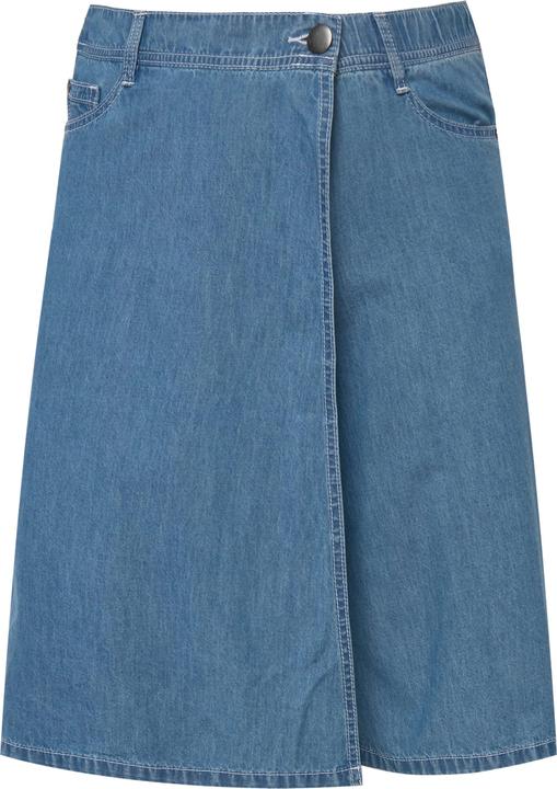 Produktbild Ulla Popken Denim-Skort Mary, 5-Pocket-Style, Elastikbund (56)