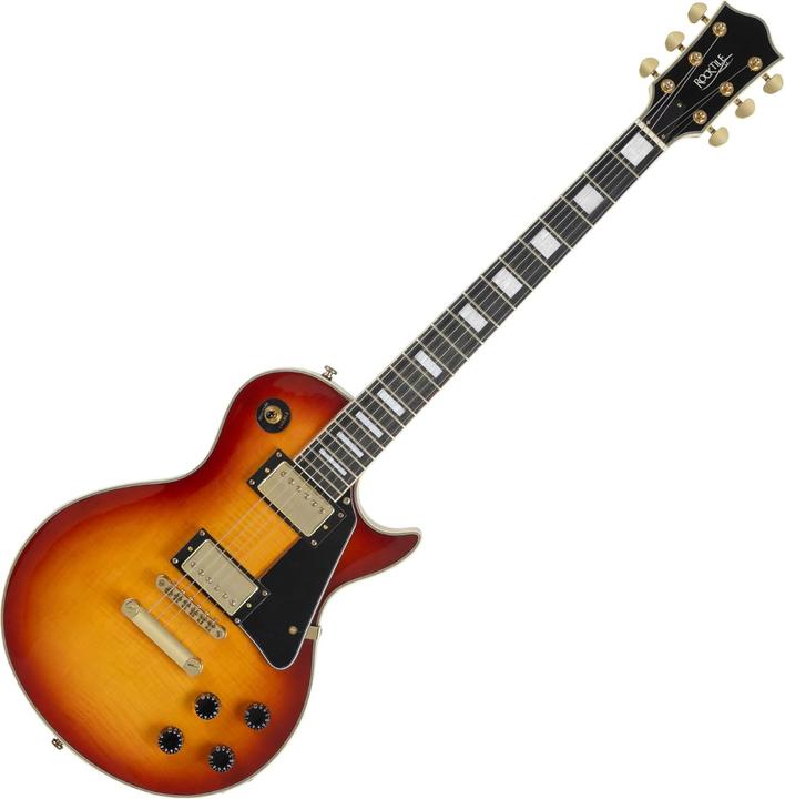 Rocktile Pro E-Guitar with Humbucker Pickups, Glued Maple Neck, Rosewood Fingerboard, Tune-O-Matic Bridge (Electric guitar)