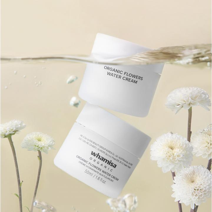 Image du produit Whamisa Crème d'eau de fleurs fermentées bio 51ml (51 ml, Gel visage)