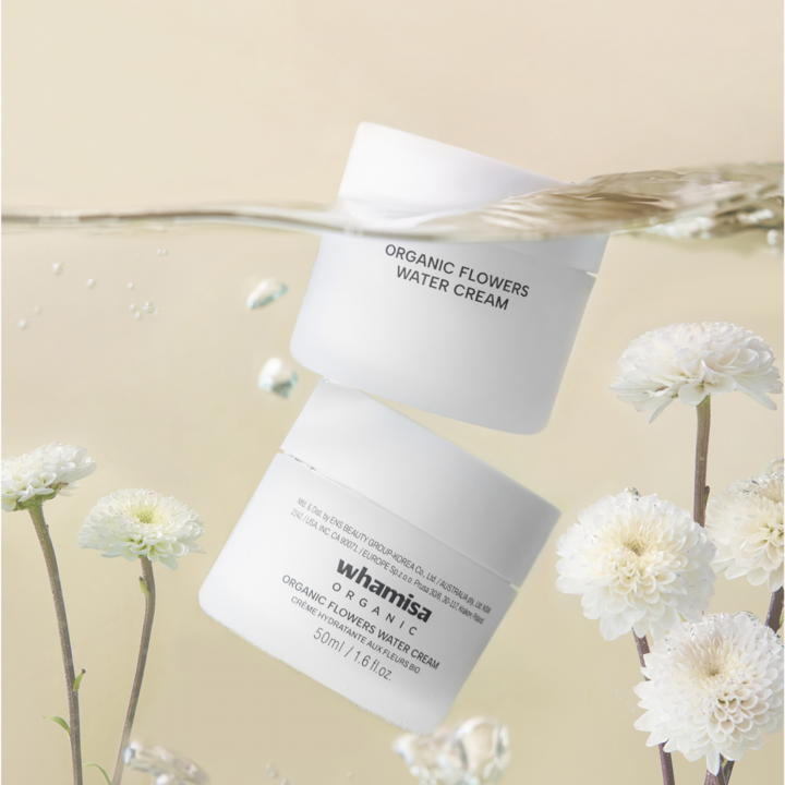 Actual product image Whamisa Organic Flowers Water Cream from Fermented Flowers 51ml (51 ml, Face gel)