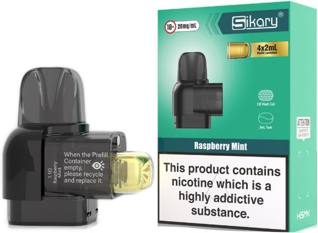 Produktbild Sikary S10000 Pod - Raspberry Mint (Minze, Himbeere)
