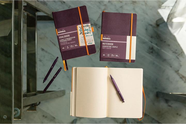 Rhodia scRipt Kugelschreib (gebürstet)