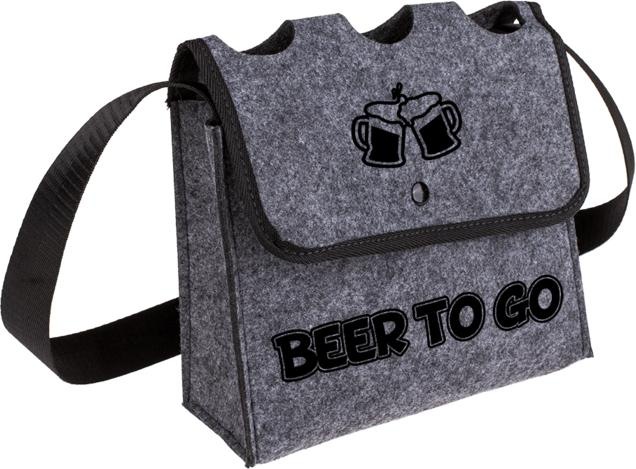 Produktbild Goldbuch Partyaccessoire Tasche Beer to go mit 3 Fächern