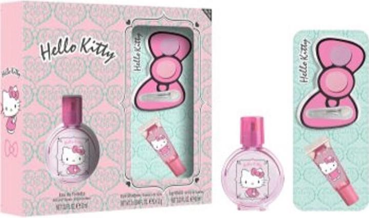 Immagine prodotto Disney Set Hello Kitty per bambini Eau de Toilette Lipgloss + Ombretto (Set di profumi)
