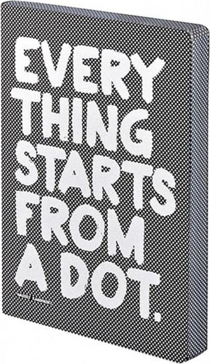 Produktbild Nuuna Everything starts from a dot (22 x 16.5 cm, Gepunktet, Weicher Einband)