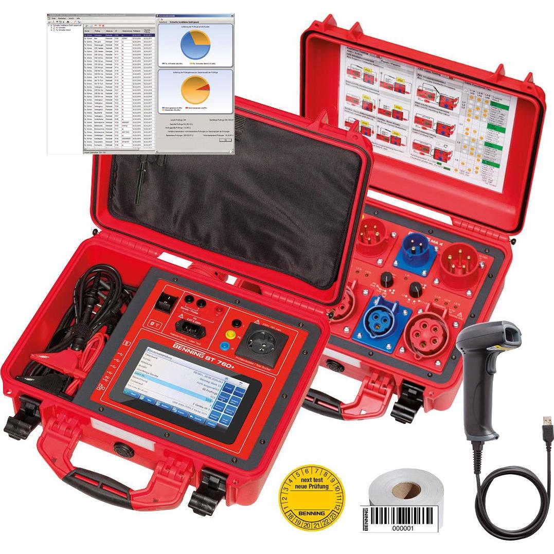 Benning, Multimeter, BENN Gerätetester Set