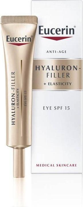 Actual product image Eucerin Hyaluron Filler Elasticity (Eye Care Cream, Day + Night, 15 ml)
