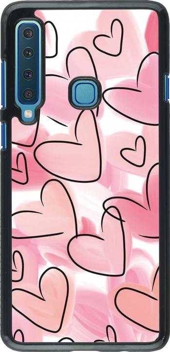 Produktbild PhoneLook Hülle Easter 2023 pink hearts (Samsung Galaxy A9)