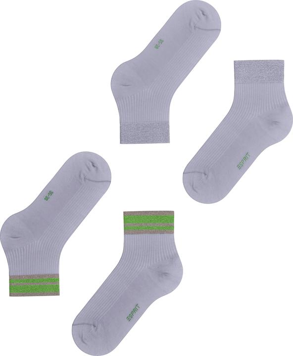 Produktbild Esprit Retro Glitter 2-Pack Damen (2er Pack, 35 - 38)