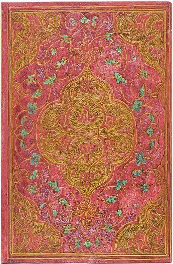 Actual product image Paperblanks Notebook FB Midi Chronik Rosa lin. (Lined, Hardcover)