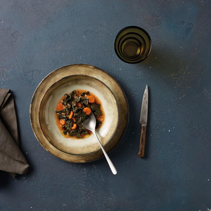 Productafbeelding Arthur Krupp Shade Earth servies 12 stuks, bruin/wit (12 Pcs.)