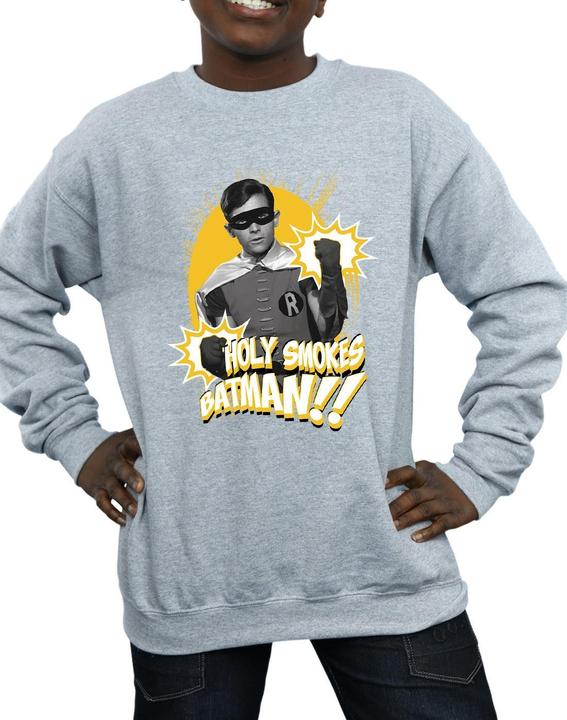 Immagine prodotto Batman TV Series Robin Holy Smokes Felpa Ragazzi (116)