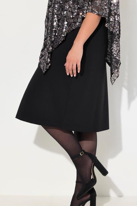Actual product image Ulla Popken Layered Sequined Cape Dress (46, 48)