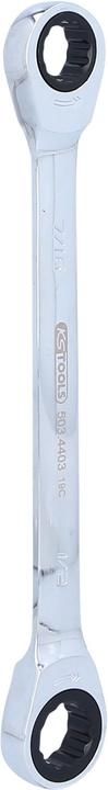 Immagine prodotto KS Tools Chiave a doppio cricchetto GEARplus (7/16")