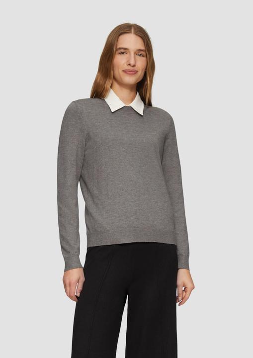 Actual product image S.Oliver Hose Strickhose mit Wide Leg aus Viskosemix (40)