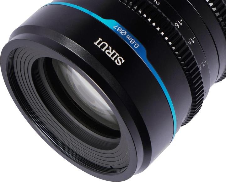 Produktbild Sirui MS55E-G Night Walker 55mm T1.2 S35 Cine Objektiv (E-Mount Gun Metal Gray) (Neuheit) (Angebot) (Sony E, APS-C / DX)