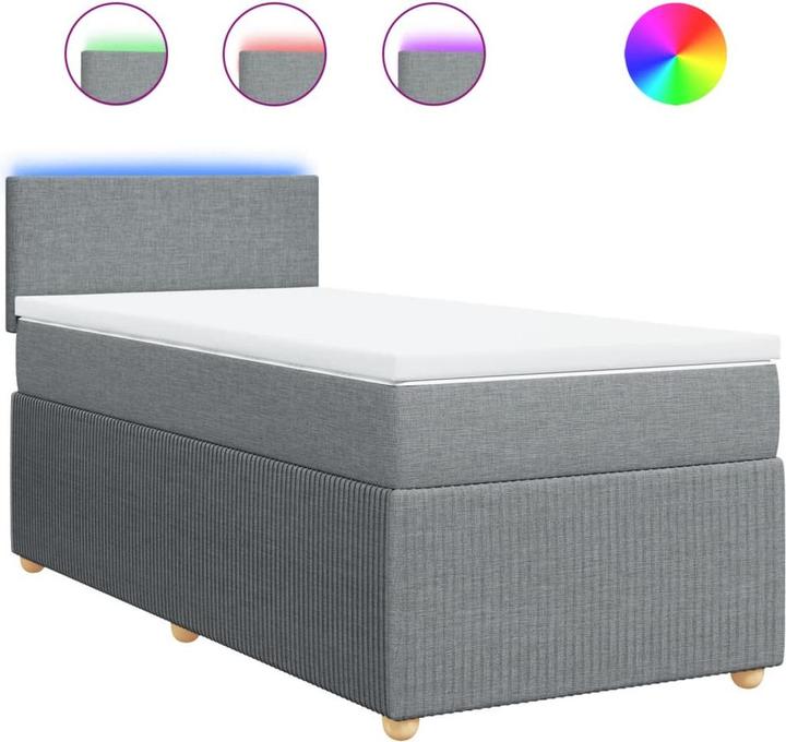 Actual product image vidaXL Boxspringbett (120 x 200 cm)