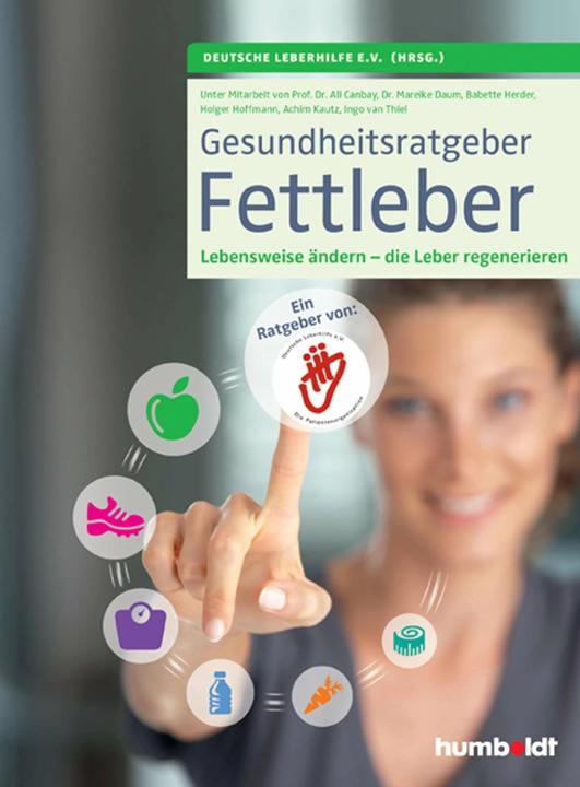 Produktbild Gesundheitsratgeber Fettleber (Deutsch, Deutsche Leberhilfe e.V, 2017)