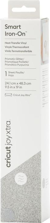 Produktbild Cricut Aufbügelfolie Joy Xtra Smart 24.1 x 48.3 cm, Silber Glitzer