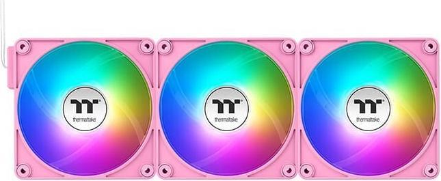 Image du produit Thermaltake TT CT140 EX ARGB Sync PC Cooling Fan 3 Pack Pink (140 mm, 3 x)