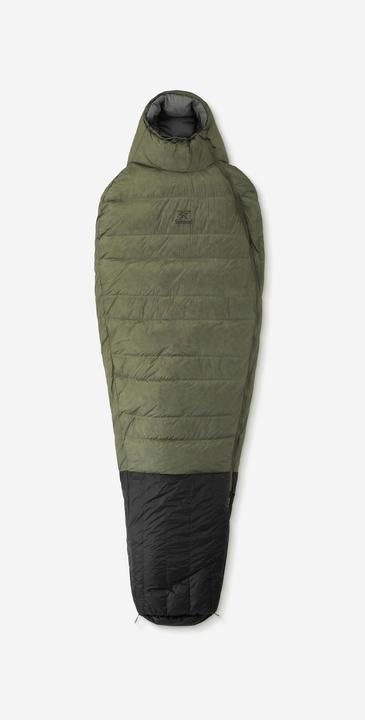 Forclaz Schlafsack Herren Damen MT900 0°C leicht Daune (206 cm)