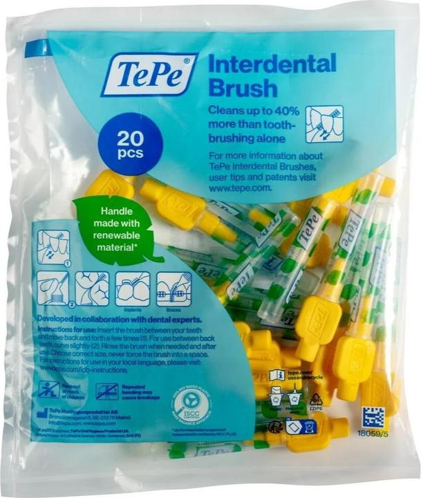 Immagine prodotto TePe Interdentalbürsten Original ISO 4 (20 x, 0.70 mm)