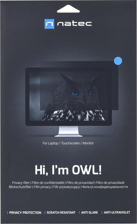 Produktbild Genesis NATEC FILTR PRYWATYZUJĄCY OWL 17.3 16:9 (15.08", 16 : 9)