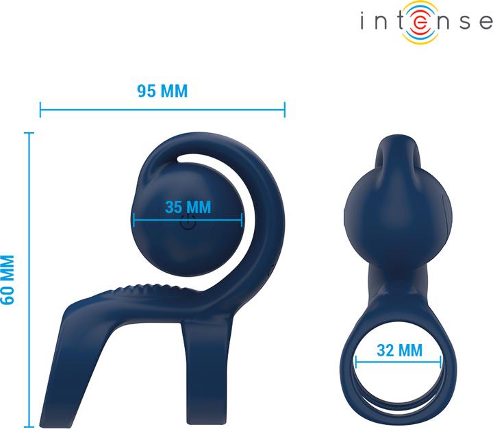 Produktbild Intense - Tyson Cock Ring Mit Vibrierender Kugel ã˜ 3,2 cm (3.20 cm)