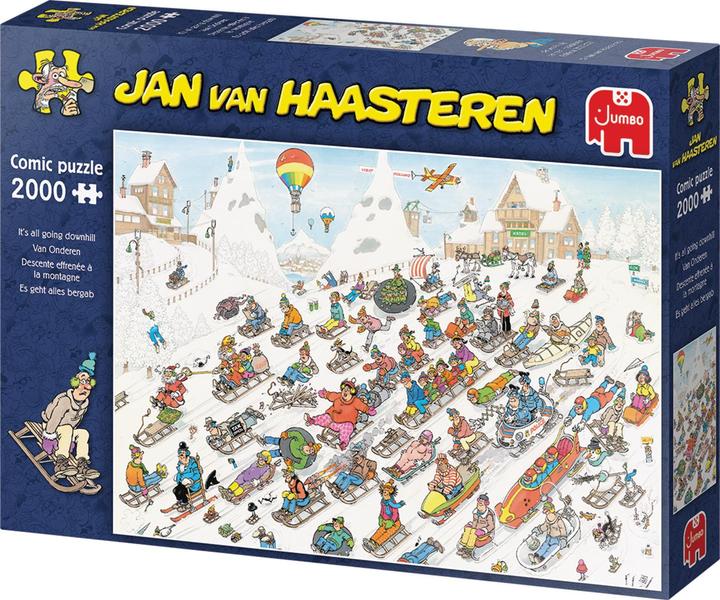 Produktbild Jumbo Jan Van Haasteren - Van Onderen!, 2000st. (2000 Teile)