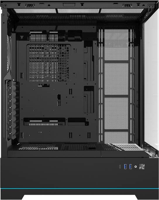 Produktbild Darkflash Tech Darkflash DY451 computer case without fans (black) (mATX, ATX, ITX)
