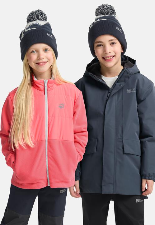 Immagine prodotto Jack Wolfskin Stripy Pompom Beanie K (M)