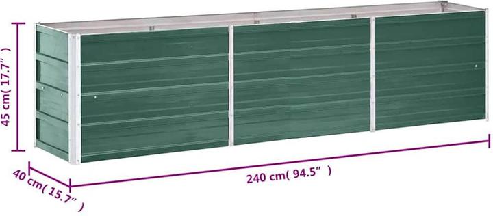 Produktbild vidaXL Garten-Hochbeet