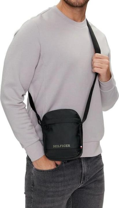 Productafbeelding Tommy Hilfiger Men'S Bag Th Monotype Pu Min