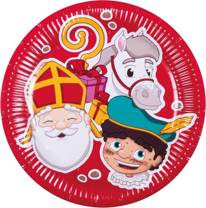 Boland Teller Sinterklaas, 10St. (10 x)