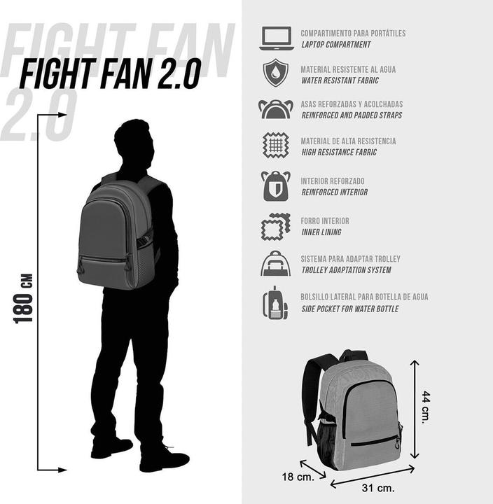 Actual product image Karactermania FAN Fight Backpack 2.2 Vision (24 l)