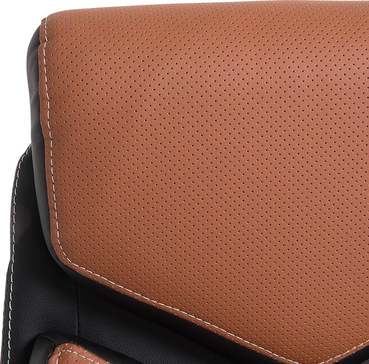 Actual product image Beliani Office chair brown height-adjustable FORMULA 1 (49 - 59 cm)