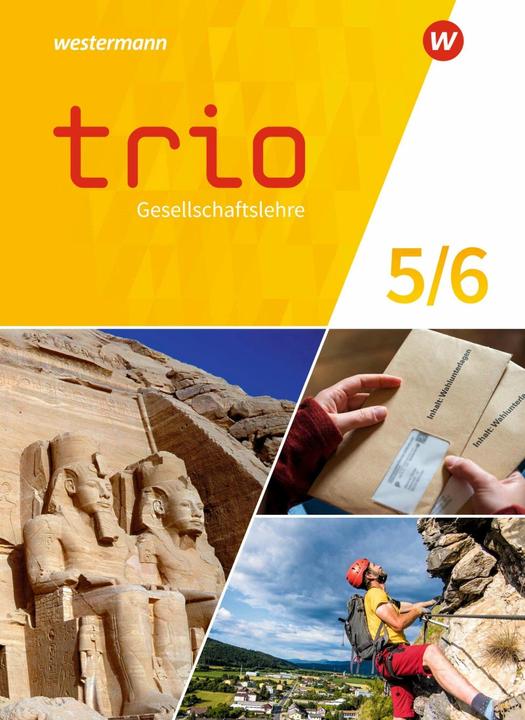 Trio Gesellschaftslehre 5 / 6. Schülerband. Für Gesamtschule und Realschule plus in Rheinland-P (German, Yvonne(Prof.Dr.), Krautter, 2021)