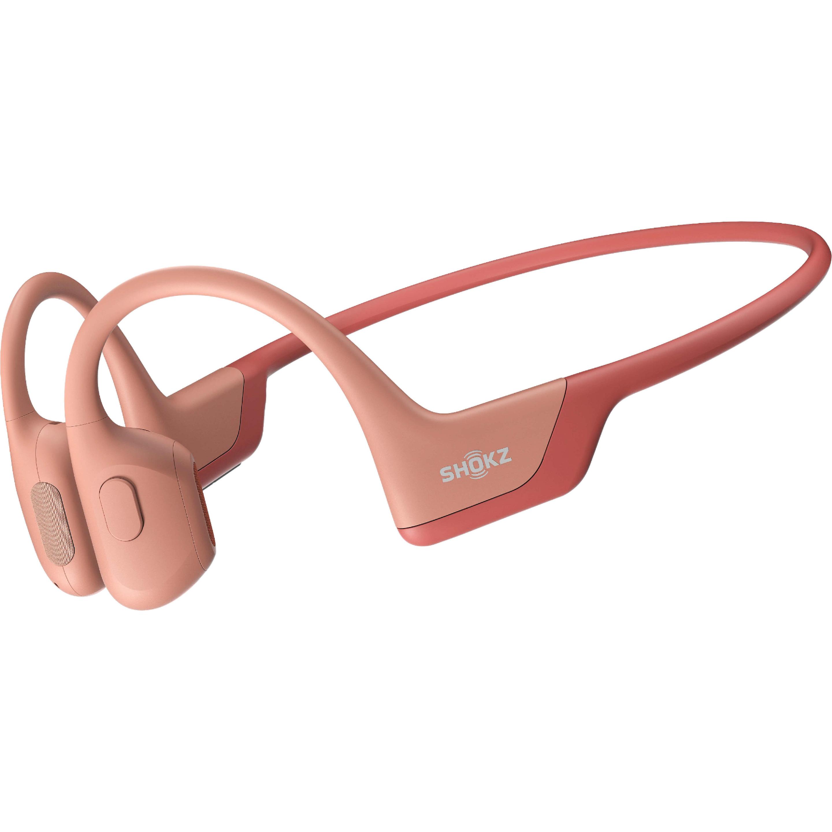 Shokz OpenRun Pro (keine Geräuschunterdrückung, 10 h, Kabellos), Kopfhörer, Rosa