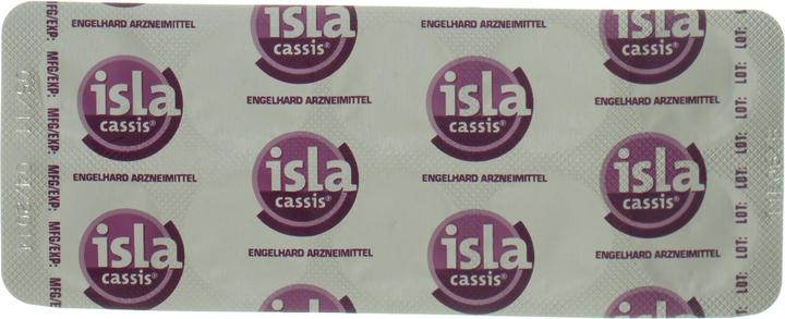 Actual product image Isla Moss Cassis Pastilles Stk (30 Piece)