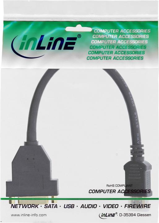 Actual product image InLine HDMI (Typ A) — DVI (0.20 m, HDMI, DVI)