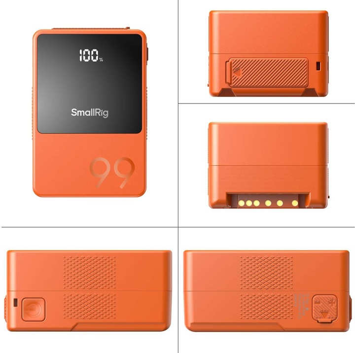 Productafbeelding SmallRig VB99 mini V Mount Batterijï¼Orangeï¼4929 (Batterij)