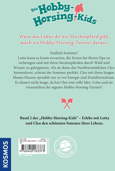 Actual product image Kosmos Die Hobby-Horsing-Kids, 2, Sommer, Sonne, Pferdeglück (German, Andrea Femerstrand, Jenny Bicho, 2025)